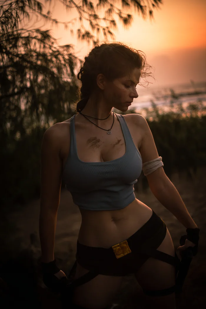 Tomb Raider by Nancy Novikova - My, Girls, The photo, Cosplay, Cosplayers, Lara Croft, Tomb raider, Boosty, Longpost