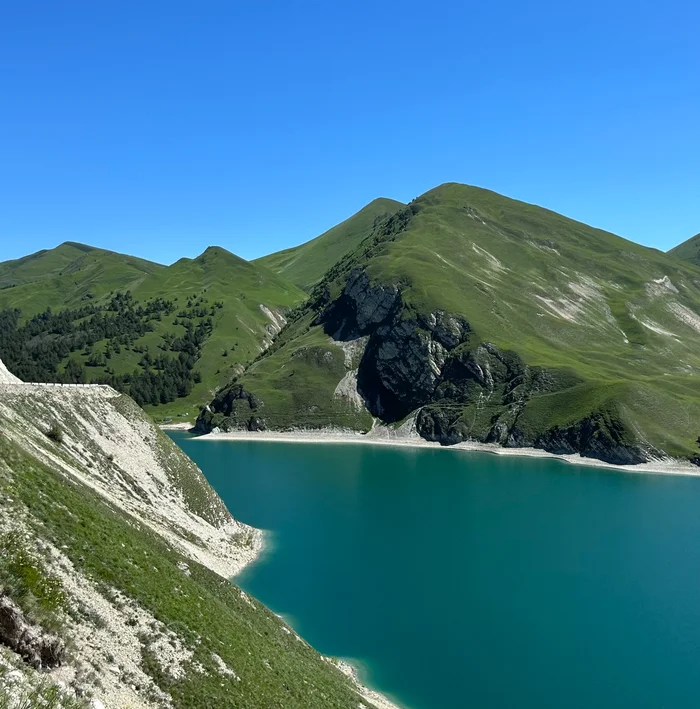 Lake Kezenoy-Am, Chechnya - My, Chechnya, Nature, Travels, Lake, The mountains, Travel across Russia, Longpost