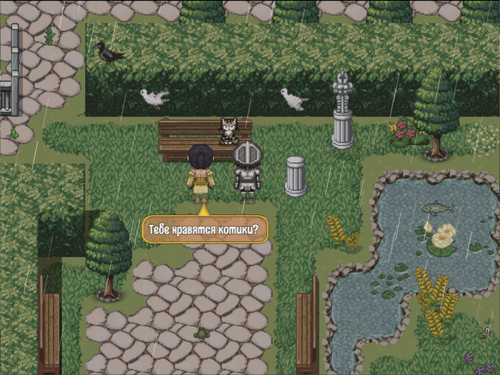 Конечно, девушке нравятся котики!