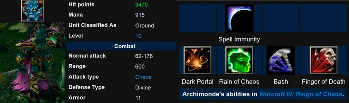 Список самых сильных героев в WC3 - Моё, Warcraft 3, Warcraft III: The Frozen Throne, Длиннопост