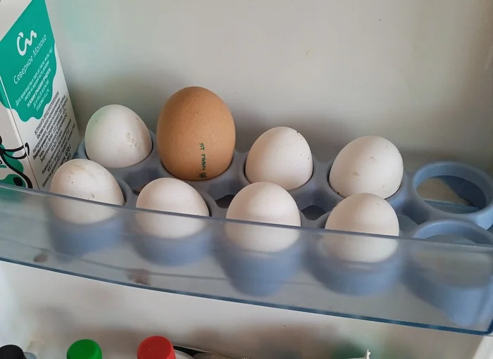 When I went to grandma's on the weekend - My, Grandmother, Village, Eggs