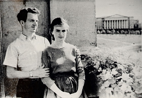 Освальд и Марина в Минске.