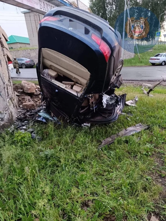 Road accident in Leninogorsk - Road accident, Crash, Negative, Leninogorsk, Tatarstan, Bmw, VKontakte (link), Longpost