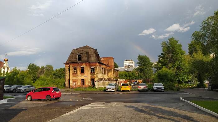 Rainbow - My, Rainbow, The photo, Mobile photography