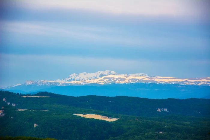 And beyond the mountains there are mountains... - Republic of Adygea, Snow, The mountains, Landscape, Nature, Nikon, The photo, My