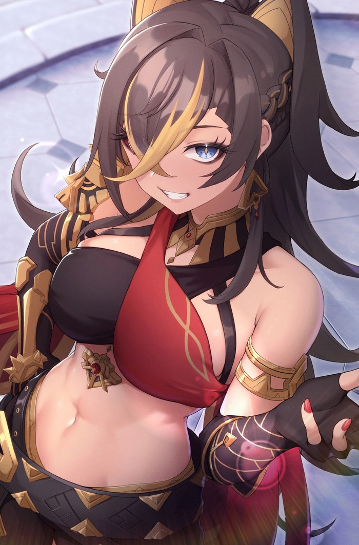 Dehya , Anime Art, Genshin Impact, Dehya (Genshin Impact)
