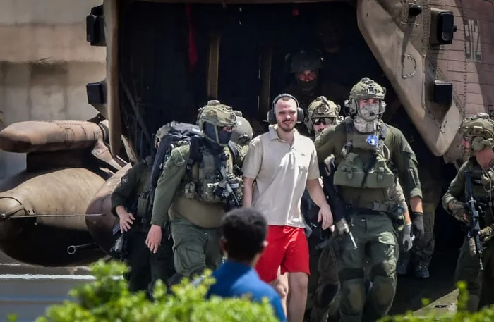27-year-old Andrei Kozlov was rescued during the Israeli operation in Gaza - Israel, Gaza Strip (Territory), Hamas, ISIS, Hostages, Civilians, Abduction, Kidnapping, Террористы, Terrorism, Good news
