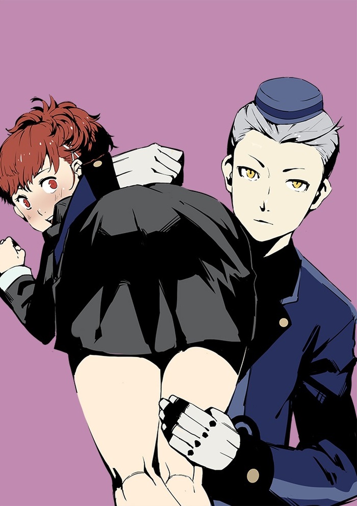      Club3, , , Anime Art, , Game Art, Persona, Persona 3, Persona 4, Persona 5, , Elizabeth (persona), Yuuki Makoto (Persona 3)