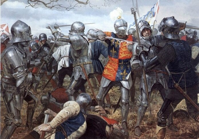 Строй распался, началась куча-мала. Непонятно откуда и кому может прилететь, на земле тела, некоторые из которых могут схватить тебя за ногу, укусить за жопу, воткнуть шило в пах...