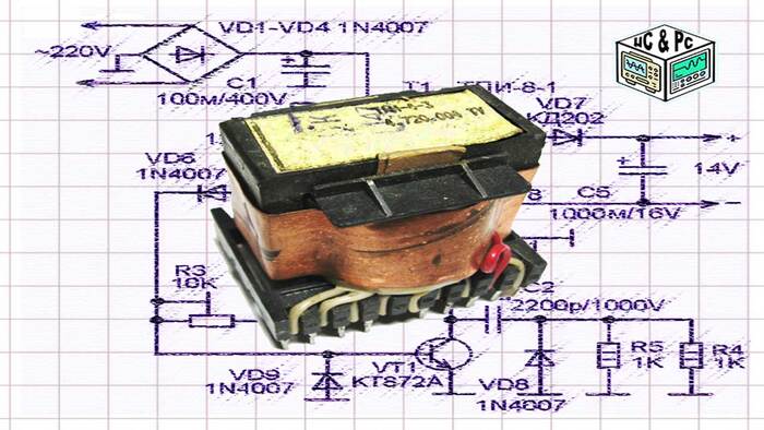 Switching POWER Supplies on TPI transformers from old Soviet TVs - Electronics, Radio amateurs, Radio electronics, Radio engineering, Power Supply, Transformer, TV set, Soviet technology, Video, Youtube, Longpost