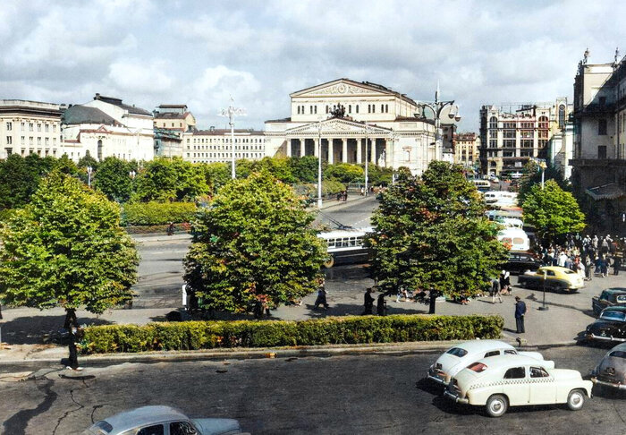 Жизнь Советской Москвы в 60-е годы. 20 раскрашенных фотографий Колоризация, Старое фото, Историческое фото, Фотография, Москва, СССР, Детство в СССР, 60-е, История города, Длиннопост