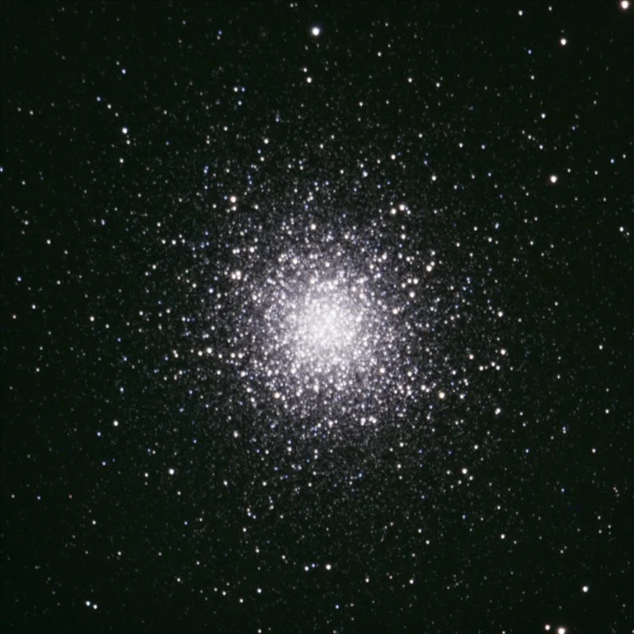 Beauty of the skies: The Great Hercules Globular Star Cluster NGC 6205 (M13) in an amateur telescope right now - My, Astronomy, Space, Telescope, Starry sky, Astrophoto