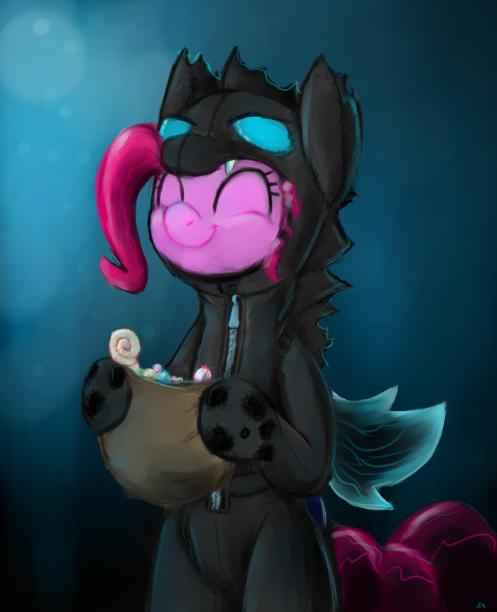      .    My Little Pony, Pinkie Pie, Changeling