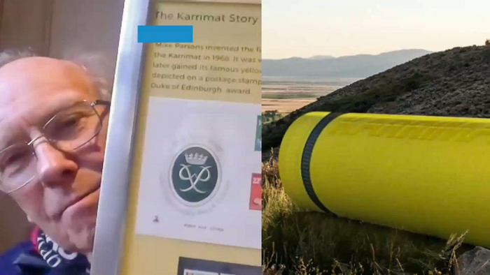 Майк Парсонс и его каримат