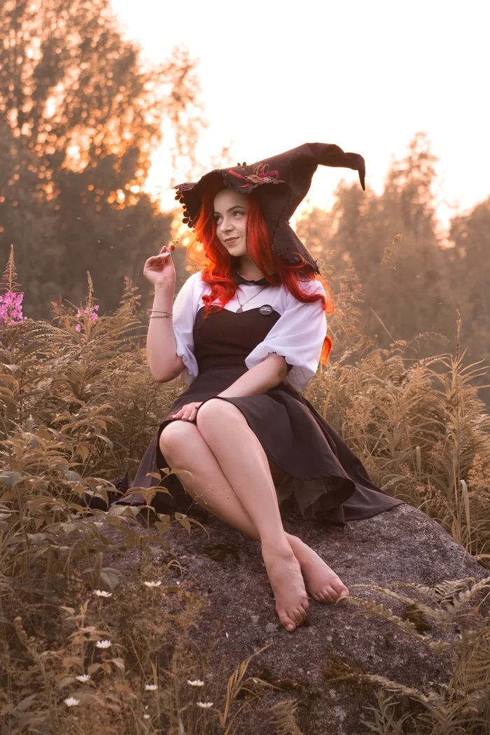 Witch - My, Girls, Cosplay, Cosplayers, Witches, Longpost, The photo
