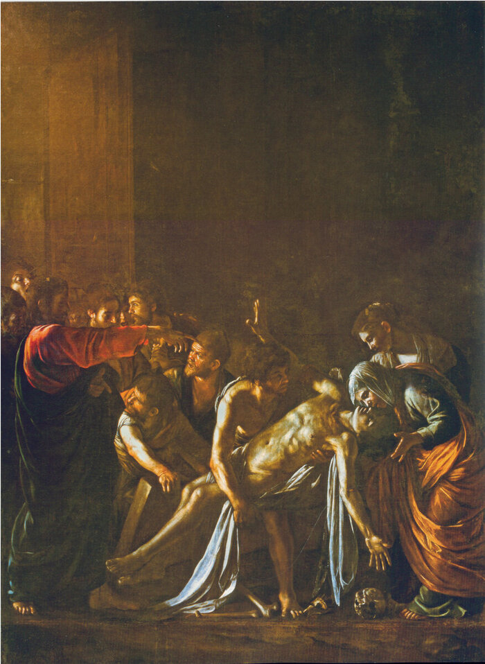 Воскрешение Лазаря, 1609