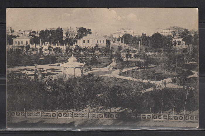 Николаевская площадь-сад в конце XIX века