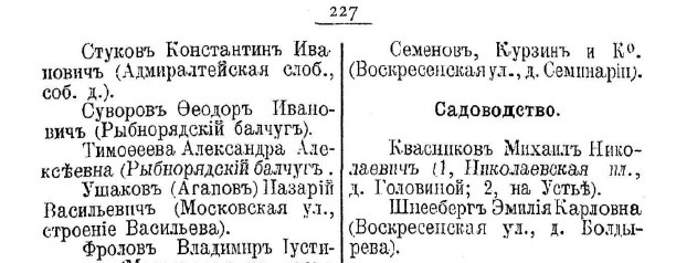 Торговое садовое заведение Альберта Карловича Шнееберга, г. Казань [1858 – 1910] Часть 1 - Моё, Краеведение, История города, Российская империя, СССР, Казань, Татарстан, Города России, История России, Путешествие по России, Длиннопост