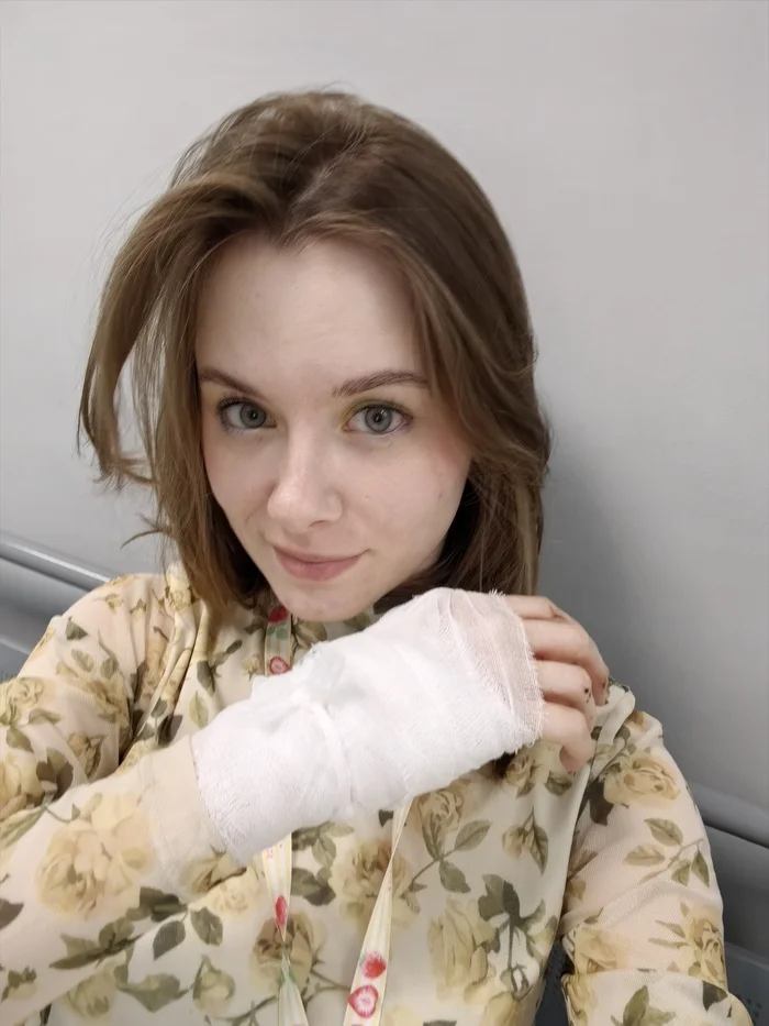 Cool! The stream ended with a hospital - My, Pain, Hospital, The photo