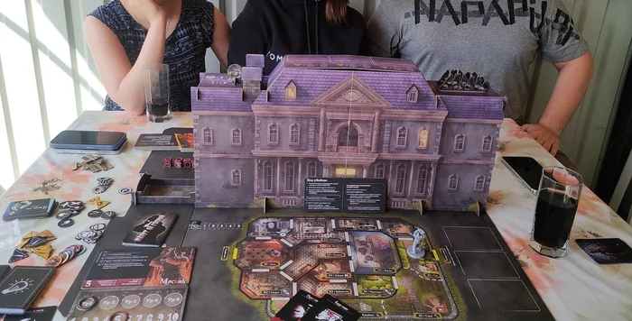 Whispers behind the wall (Terrorscape) - My, Board games, Horror, Longpost