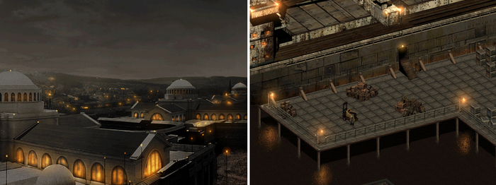 Город-рай будет основан в любом случае. Вряд ли это хорошо при таком правителе... Что касается бродяг из Танкера... Этим все нипочем! Эти две концовки получатся при любом прохождении.