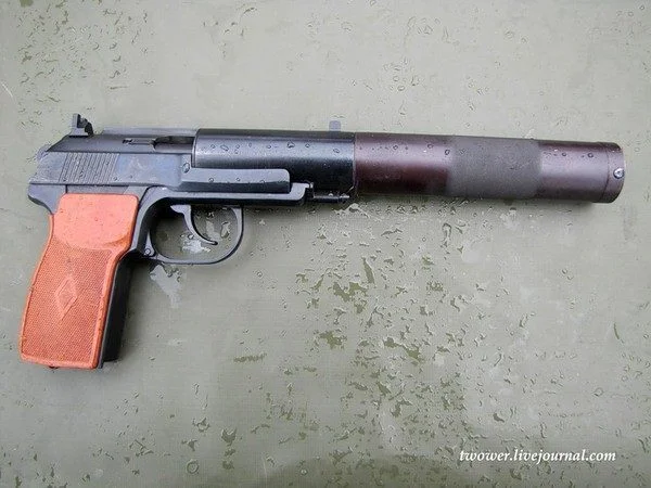 Silent Soviet pistols - Firearms, Weapon, Made in USSR, Specialists, Special Forces, Pistols, Muffler, Shooting, Military equipment, Armament, Military, The photo, Youtube, Video, YouTube (link), Longpost