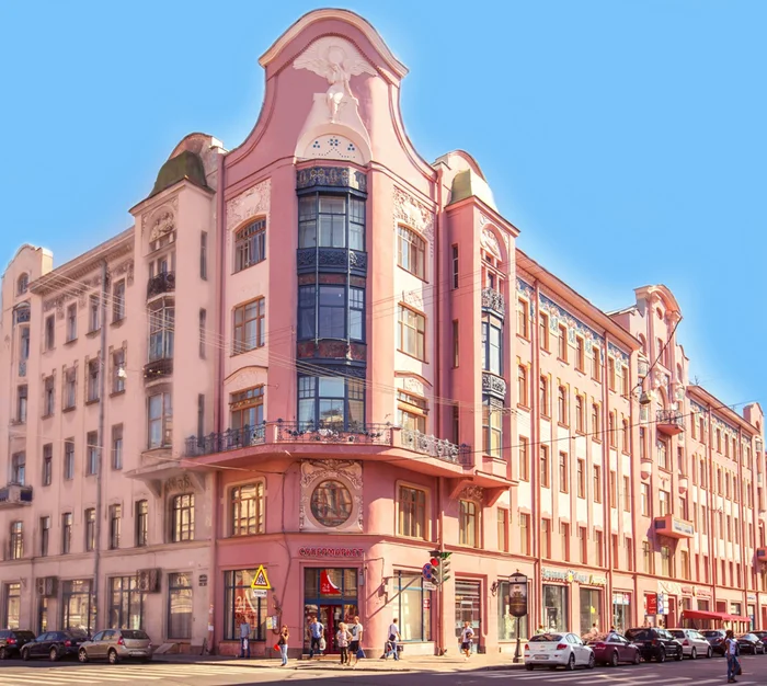 Badaev's apartment building - My, Architecture, History, Local history, Art, Saint Petersburg, Apartment building, Longpost