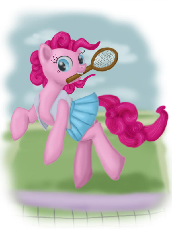 Ping Pong Pink Ponk - My little pony, Art, PonyArt, Pinkie pie