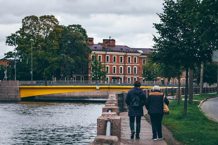 St. Petersburg, emb. Moika River - My, The photo, Town, The street, Street photography, Saint Petersburg