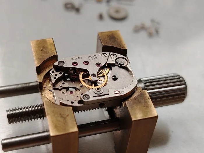 Make the client happy! - My, Master, Workshop, Clock, Hobby, Breaking, Craftsmanship, Wrist Watch, Women's Watches, Made in USSR, Restoration, The photo, Emotions, Video, Longpost