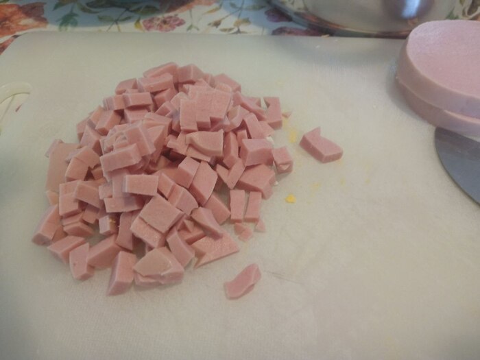 Колбаса. Крупновато получилось в этот раз.