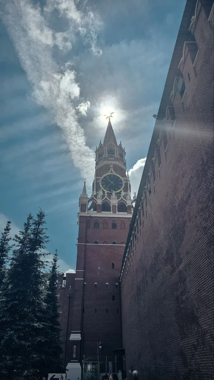 A star called the Sun - Kremlin, The photo, The sun, Foreshortening, Successful angle, VKontakte (link)