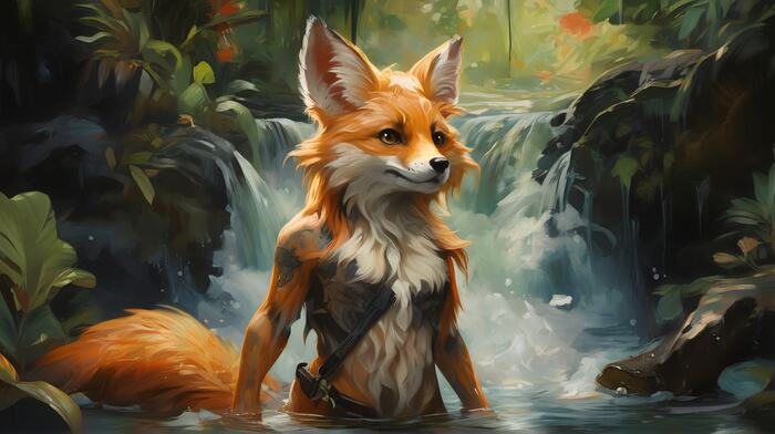    Wolfmks #38 , , , Furry Art,  , , , Furry Fox,  