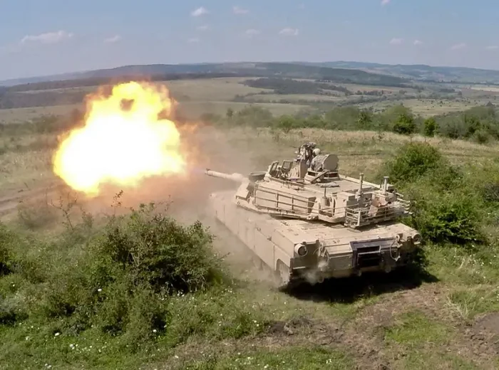 Footage of the destruction of another American Abrams tank of the Ukrainian Armed Forces has been published - Politics, news, Special operation, Military Review, Abrams, Drone, NATO, APU, Destruction, Video, Video VK, Longpost
