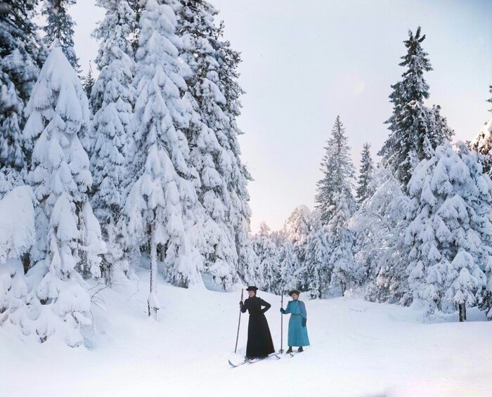 Осколки истории : Интересные и редкие ретро-фотографии Европы. 20 раскрашенных фотографий ХХ века. Часть III Колоризация, Старое фото, Историческое фото, Фотография, Европа, 20 век, 19 век, Норвегия, Франция, Дания, Великобритания, Германия, Длиннопост