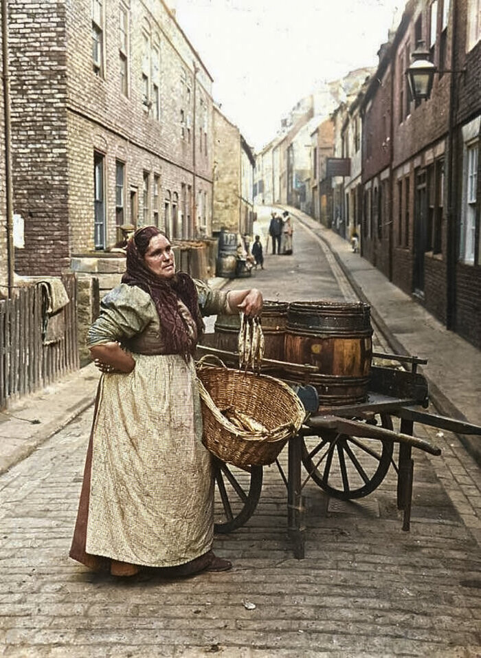 Осколки истории : Интересные и редкие ретро-фотографии Европы. 20 раскрашенных фотографий ХХ века. Часть III Колоризация, Старое фото, Историческое фото, Фотография, Европа, 20 век, 19 век, Норвегия, Франция, Дания, Великобритания, Германия, Длиннопост