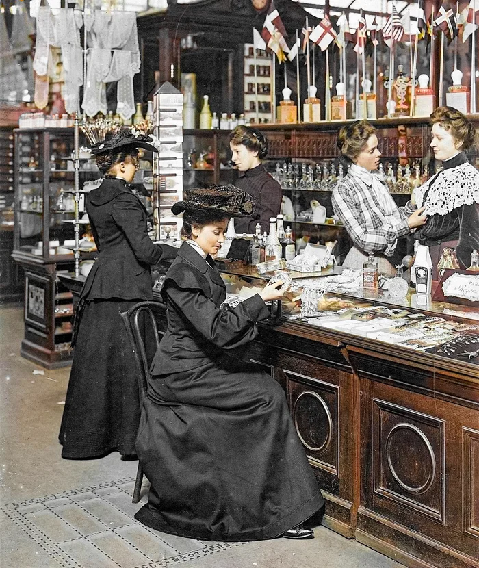 Shards of history: Interesting and rare retro photographs of Europe. 20 colored photographs of the twentieth century. Part III - My, Colorization, Old photo, Historical photo, The photo, Europe, 20th century, 19th century, Norway, France, Denmark, Great Britain, Germany, Longpost