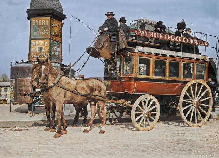 Осколки истории : Интересные и редкие ретро-фотографии Европы. 20 раскрашенных фотографий ХХ века. Часть III Колоризация, Старое фото, Историческое фото, Фотография, Европа, 20 век, 19 век, Норвегия, Франция, Дания, Великобритания, Германия, Длиннопост