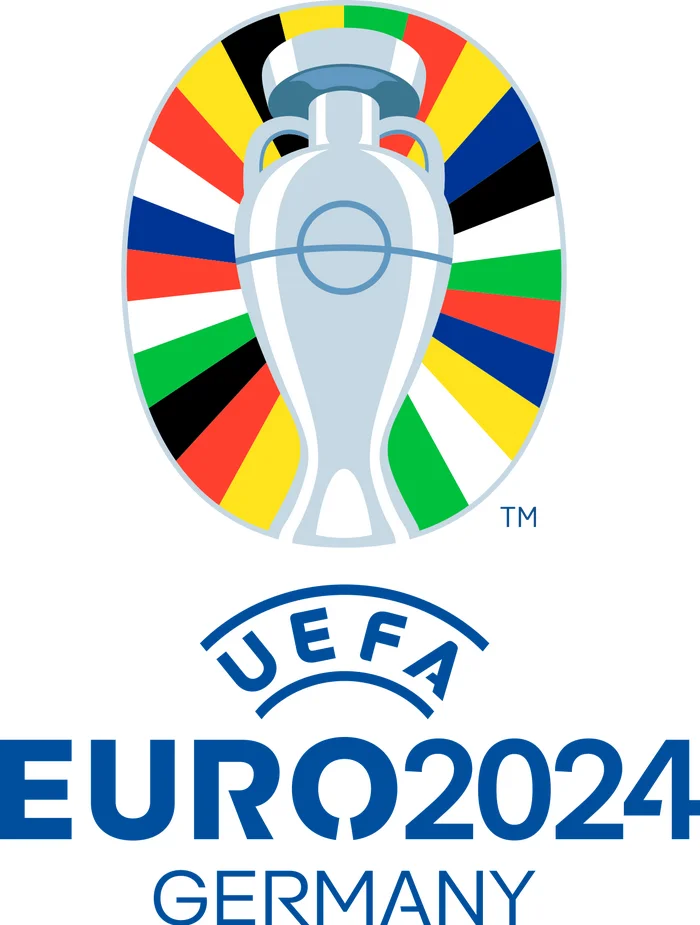 The Russian flag is on the emblem of the European Championship 2024 - My, Europe championship, Football, Russia
