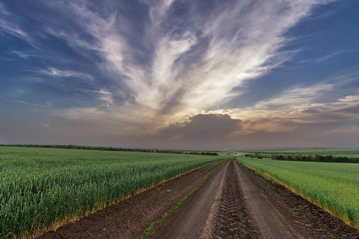 Дорога к закату