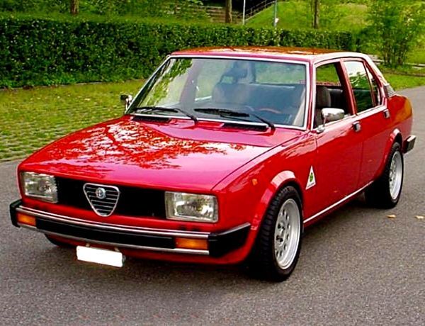 Alfetta 2000 - hot car - Моё, Alfa romeo, Авто, История автомобилей