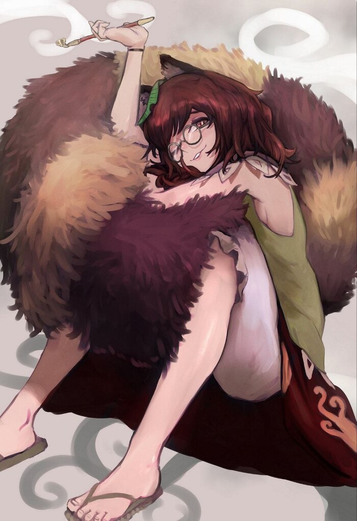 Mamizou , Anime Art, Touhou, Futatsuiwa Mamizou