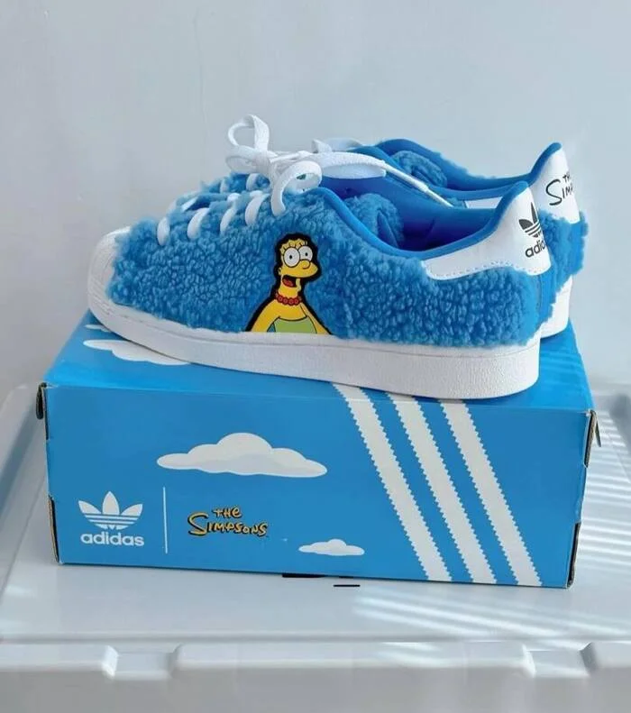 Not bad, but we need the same ones, only green ones and with a bear - Sneakers, The Simpsons, Telegram (link), Longpost