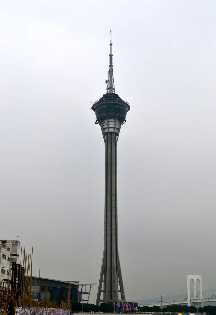 Macau Tower. Macau - My, Travels, Town, Longpost, The photo, Macau, Asia, Entertainment, sights, Architecture, TV tower, China