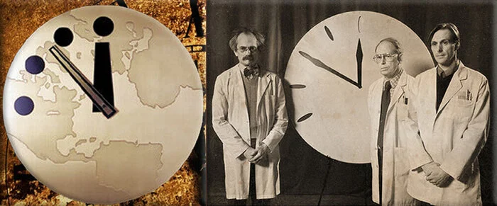 Do zoomers understand what time the Doomsday Clock shows, well, you understand, they are analog - Humor, Black humor, Doomsday Clock