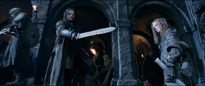 Reply to the post “Fathers and sons and a good sword” - My, Lord of the Rings, Aragorn, Helmova pad, Rohan, Translated by myself, Telegram (link), History of Europe, Middle Ages, Reply to post
