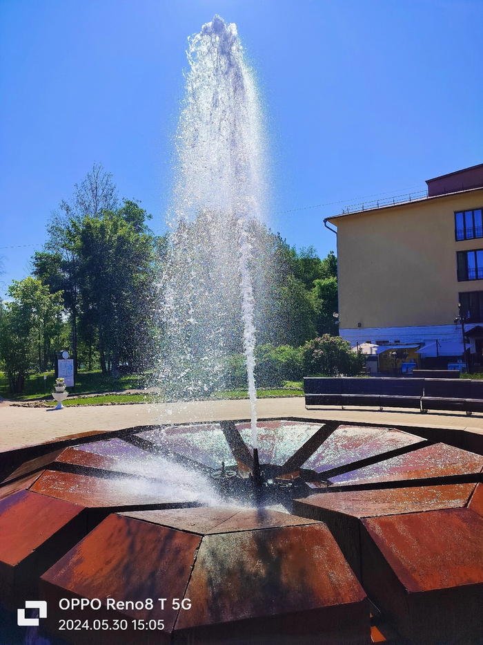 В парке курорта "Старая Русса"