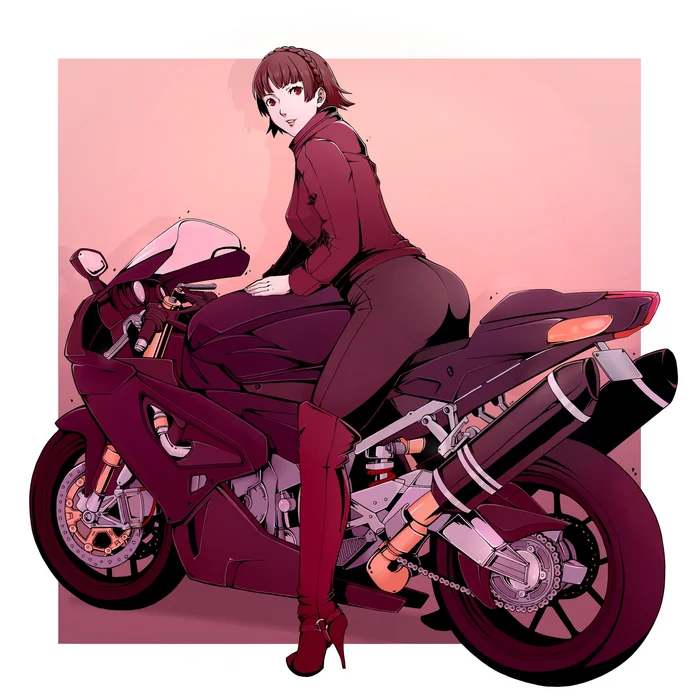 Makoto - Anime art, Anime, Games, Persona, Persona 5, Niijima Makoto