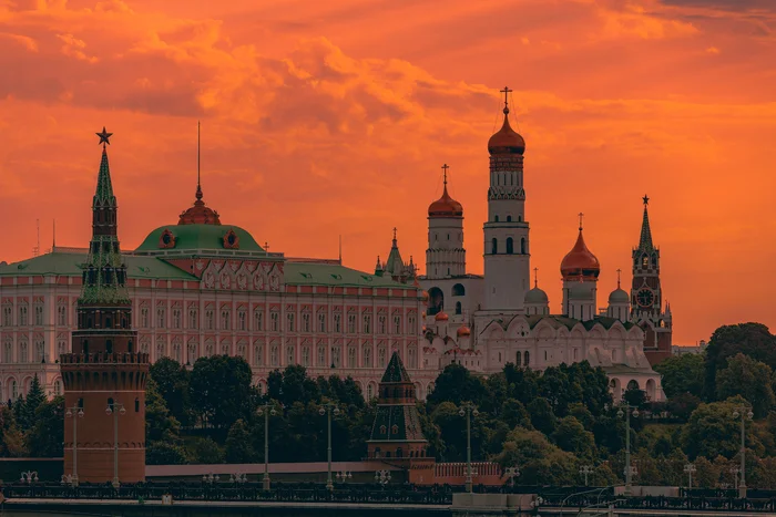 Silence at dawn - My, The photo, Kremlin, dawn