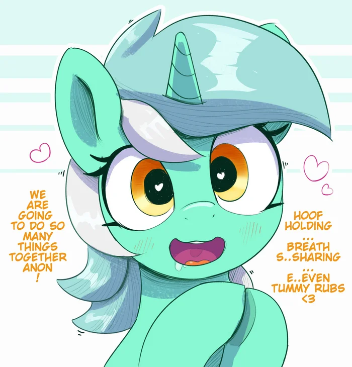 Lyra has you in her sights! - My Little Pony, Lyra Heartstrings, Pabbley